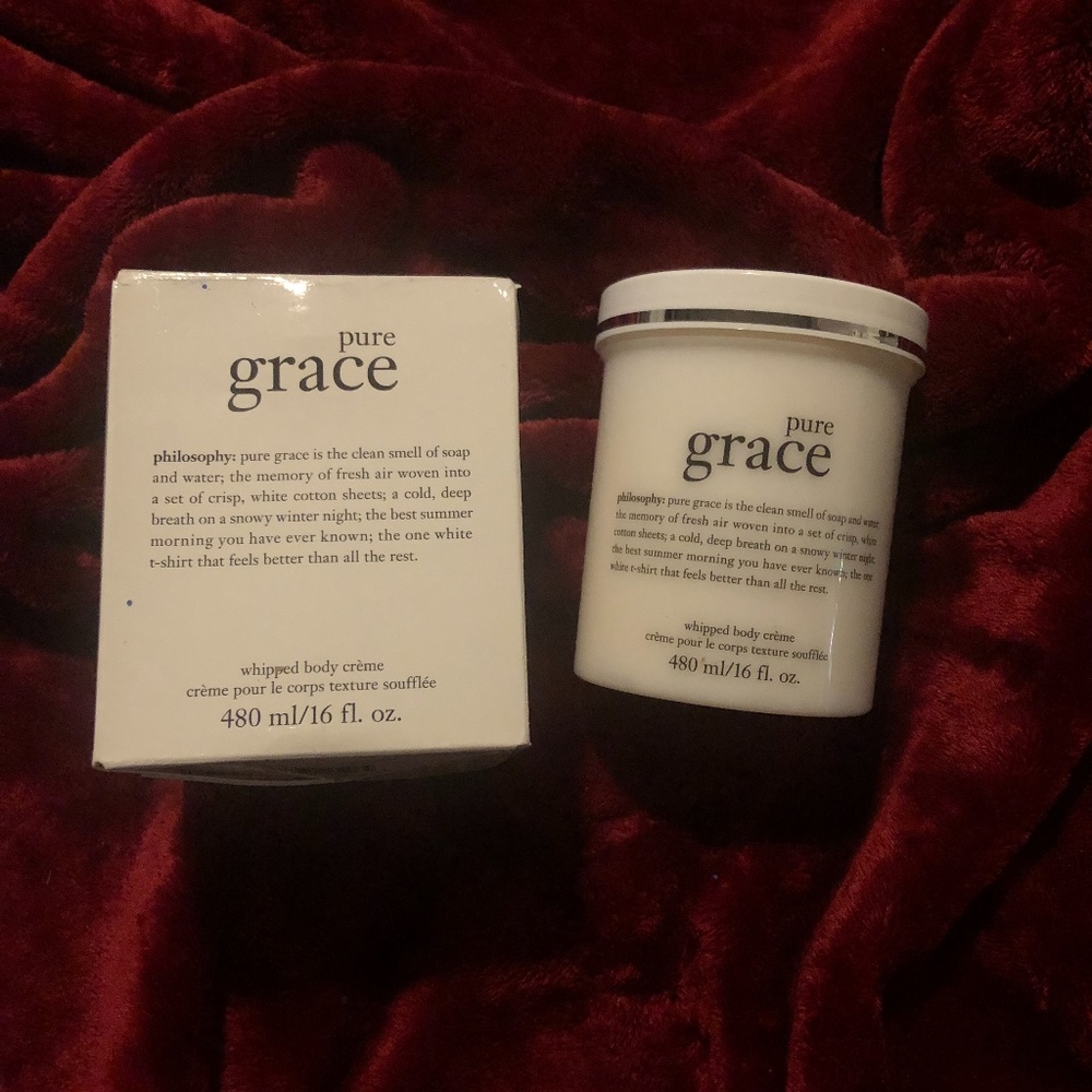 New Pure Grace whipped body cream